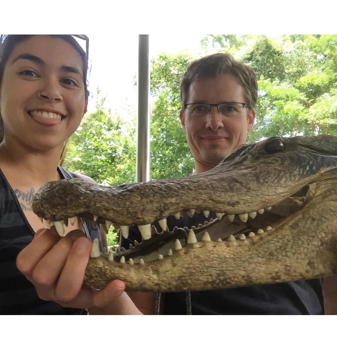 New Orleans, Louisiana. Swamp tours, check.