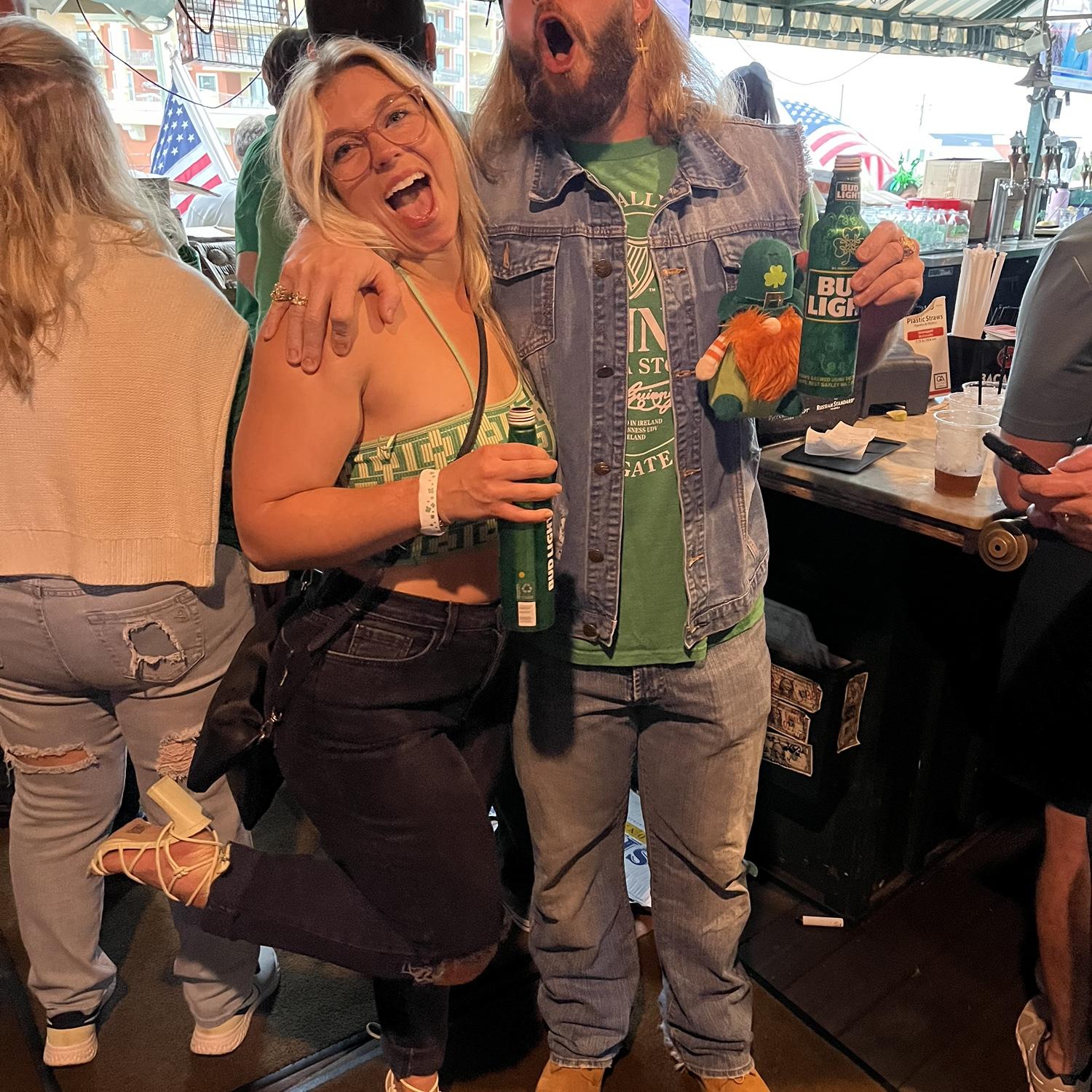 First ever St. Pattys day celebration!