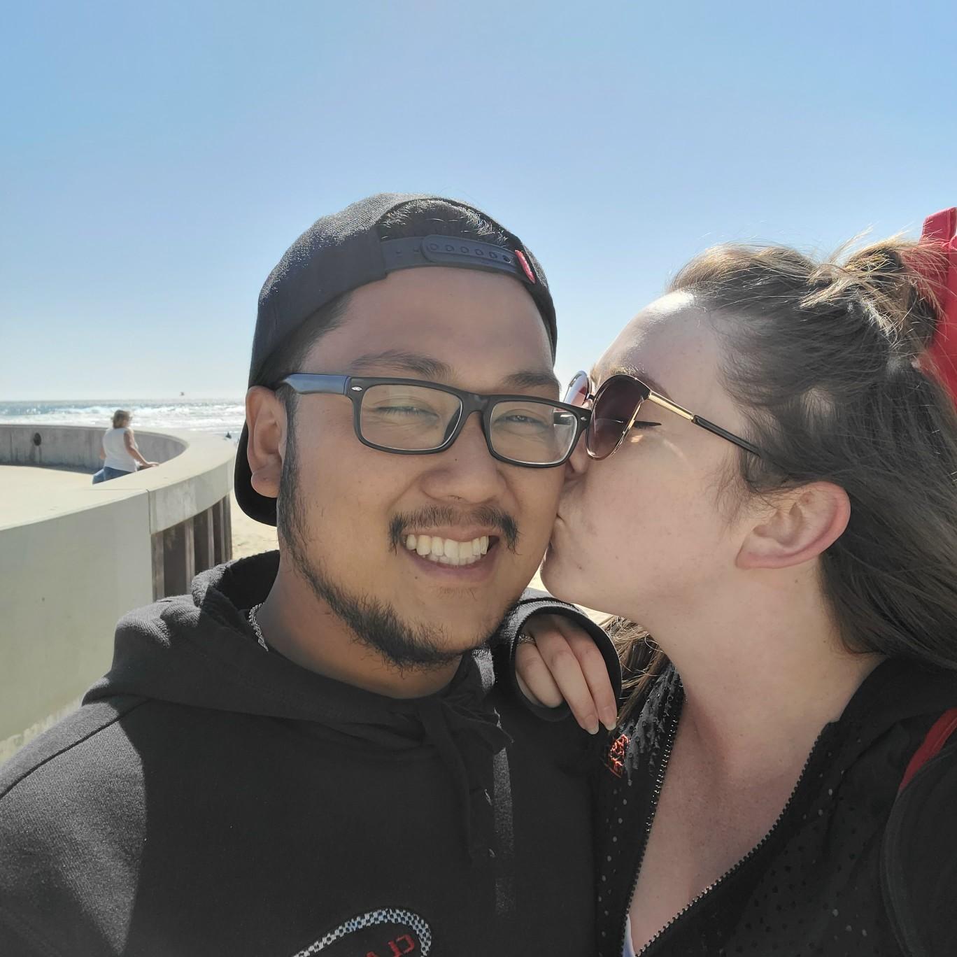 Ejay's favorite place is the beach, and he's always happiest when we're there.