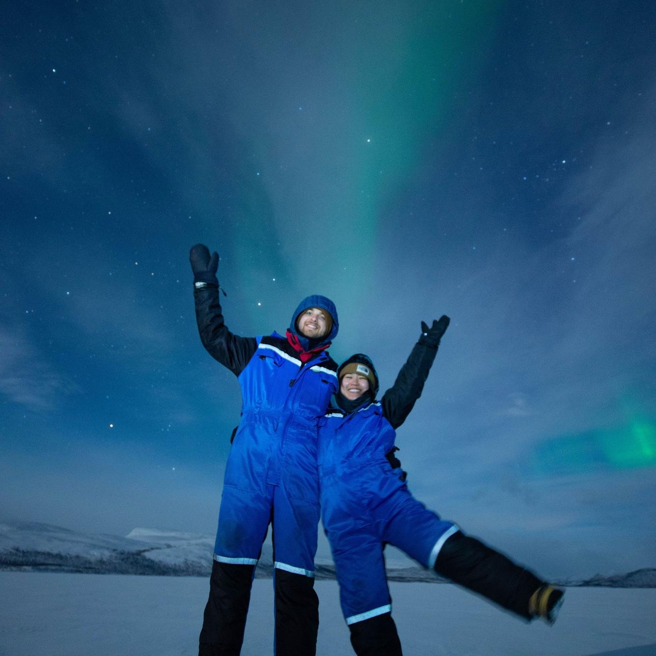 Chasing the northern lights all the way up to Finland!