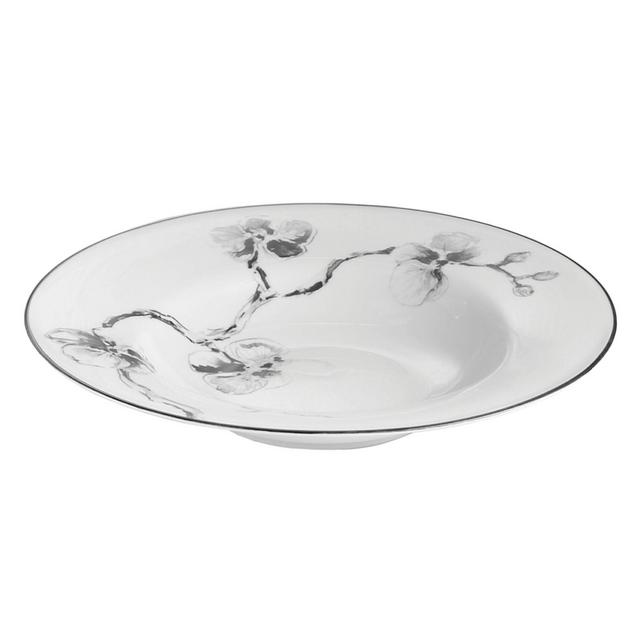 Michael Aram Black Orchid Rimmed Bowl