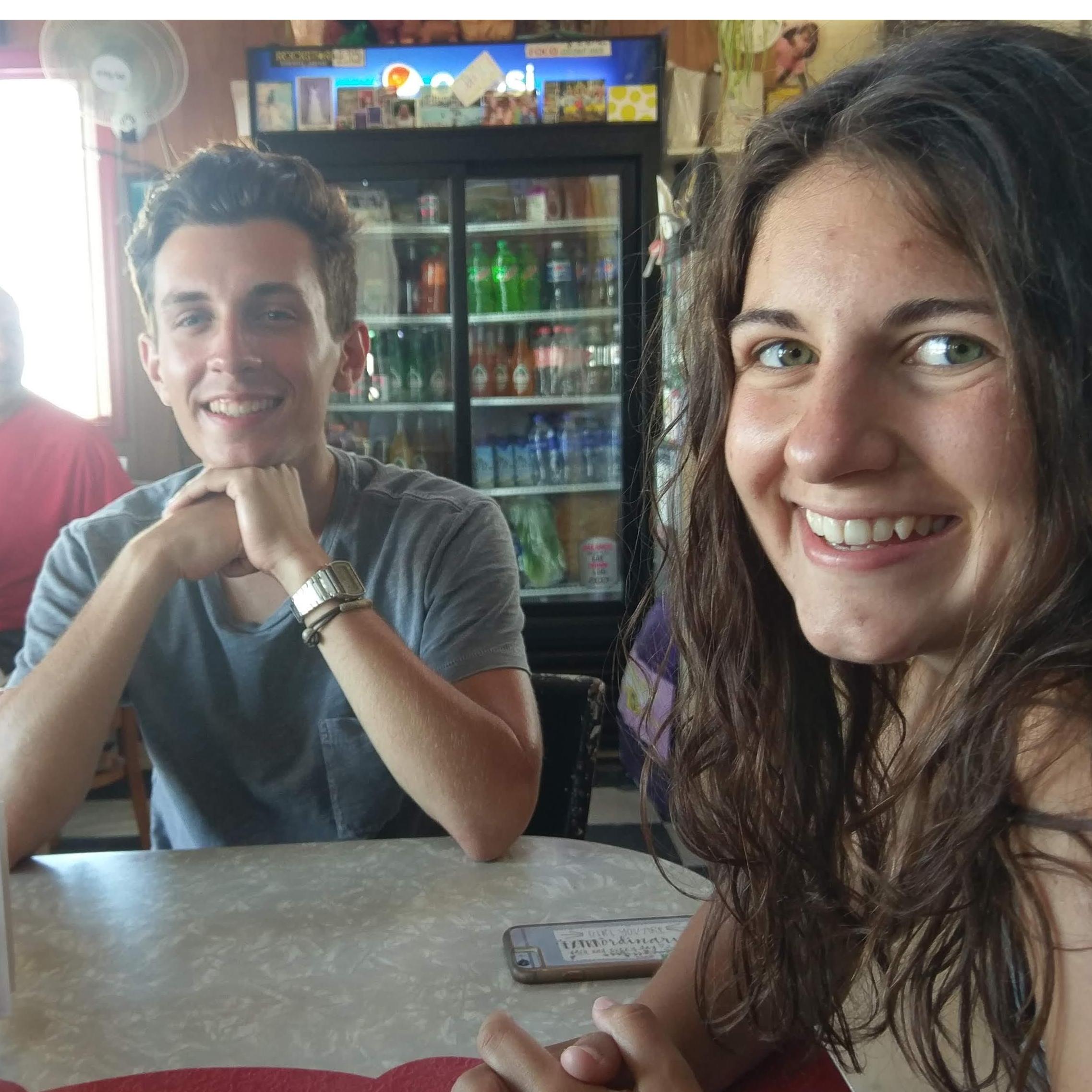 Garrett and Abi in Ocean City, New Jersey visiting me on my summer away in 2018