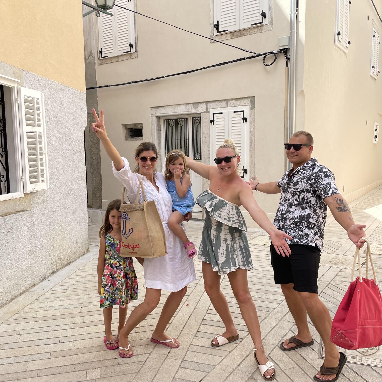 Exploring Croatia with Alexa's cousin Ana and her little girls Sofia and Melani!