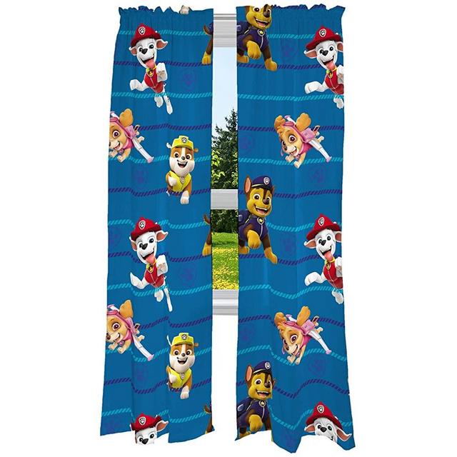 Franco Kids Room Window Curtains Drapes Set, 82" x 84", Paw Patrol