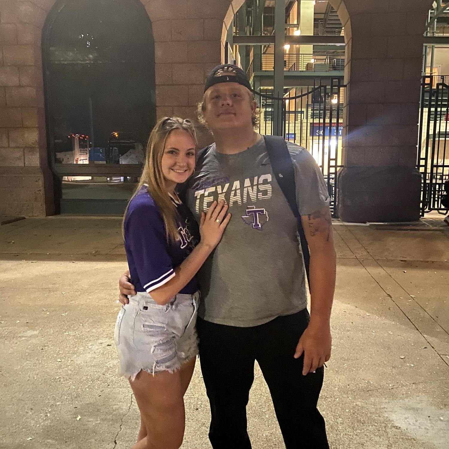 Loved going to Jeremy's football games!
