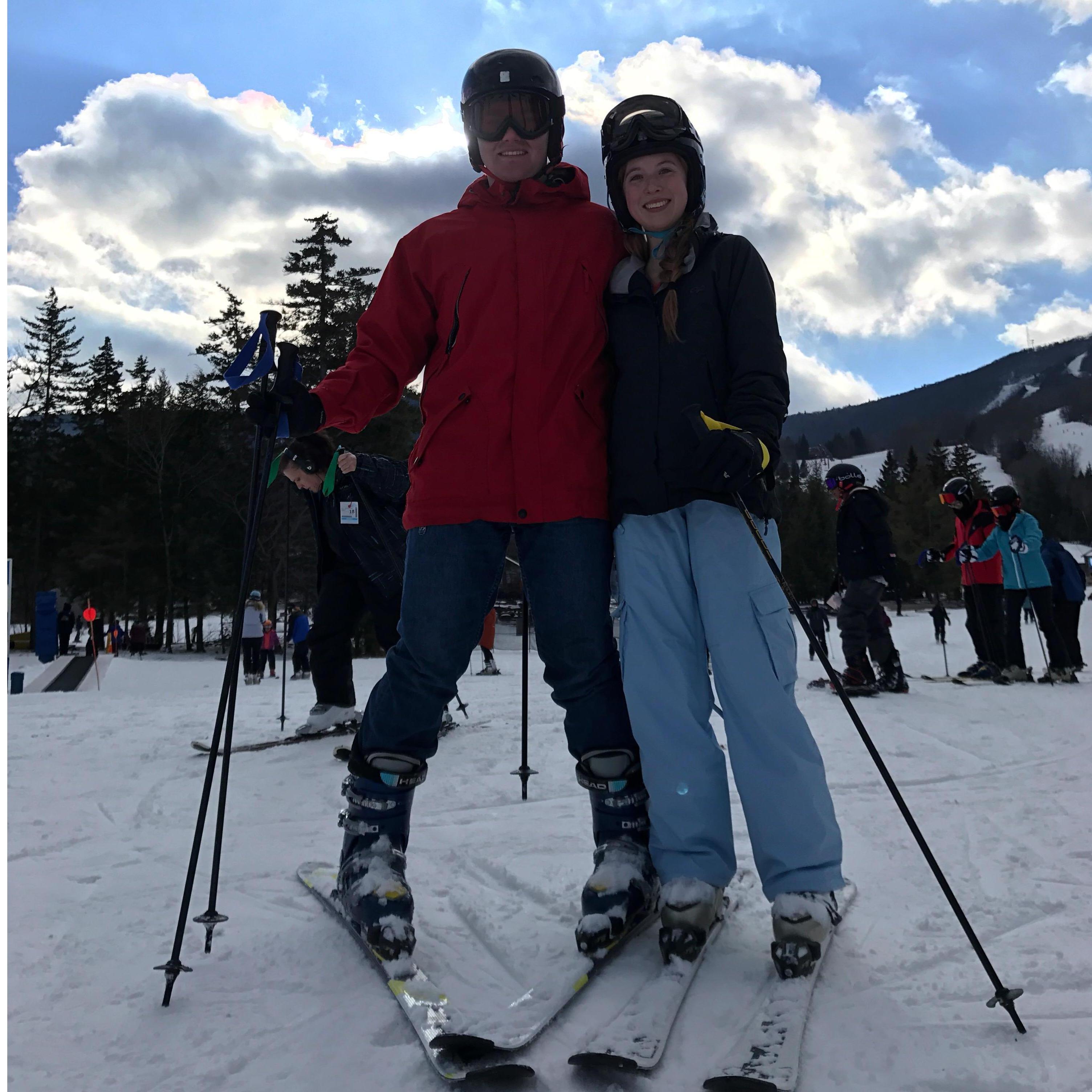 Skiing in New York - Feb. 2018