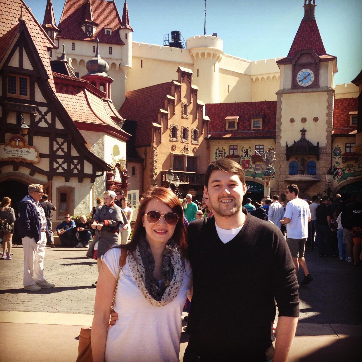First of many trips to Disney (after Sean stopped pouting about missing ski trip)