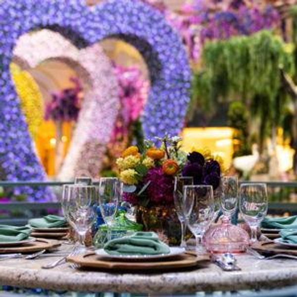 Bellagio Conservatory - Sadelle's Garden Table Reservation