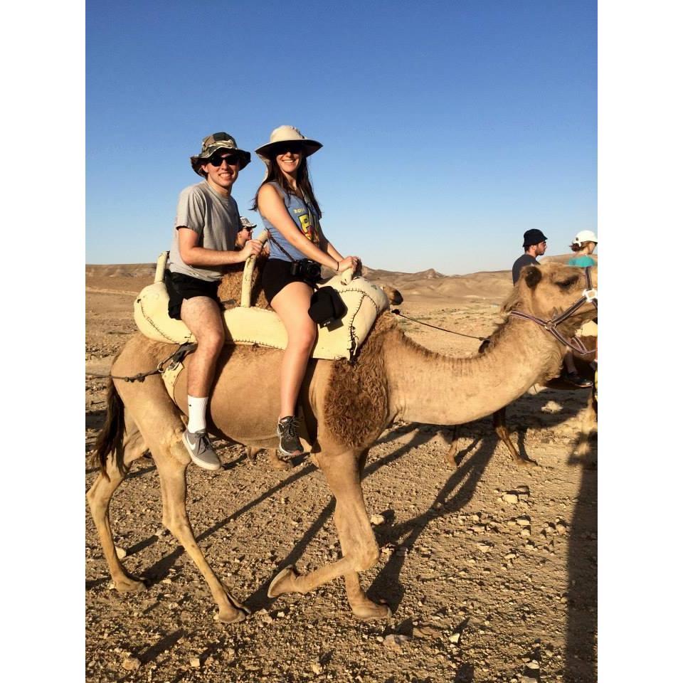 In the Israeli desert!