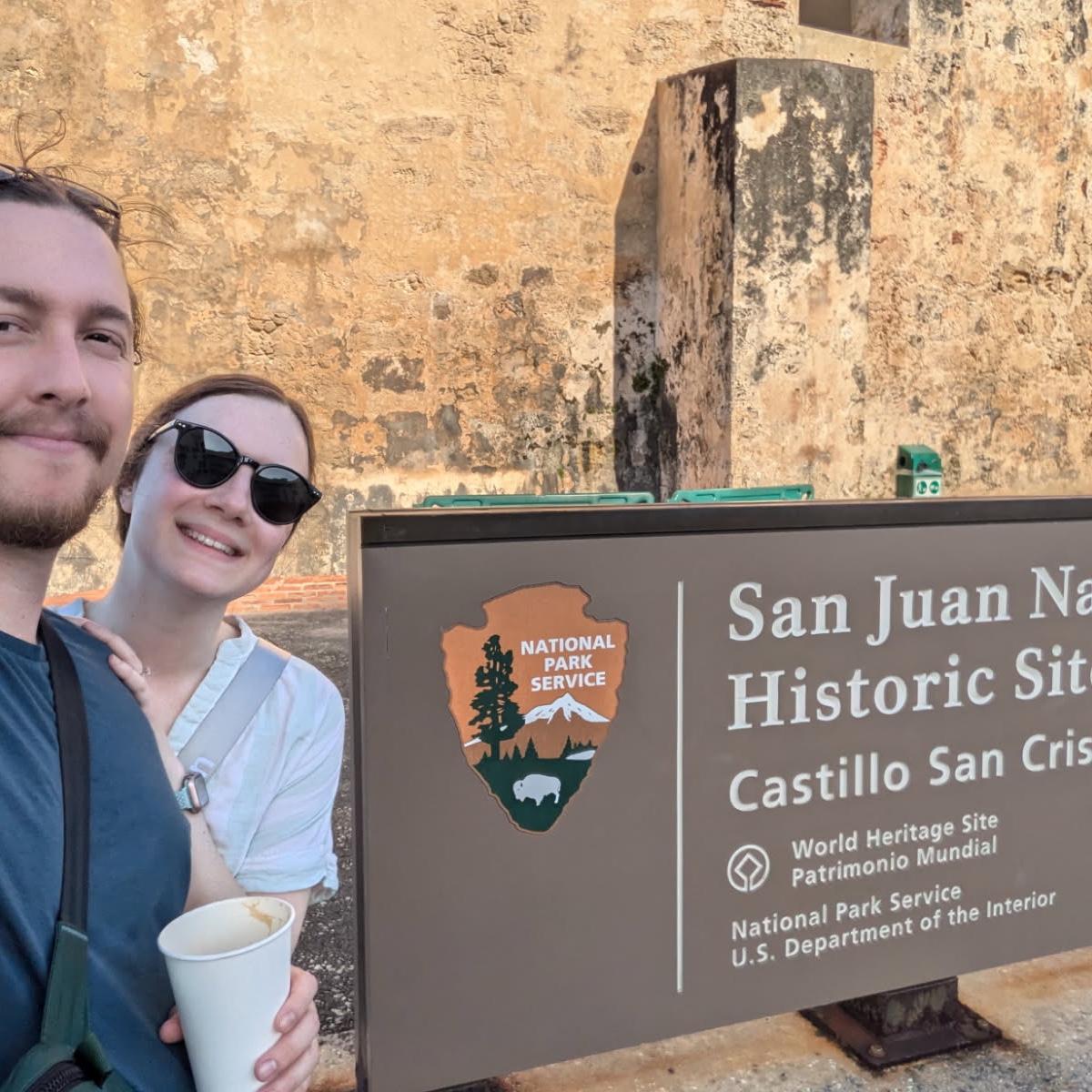 So many historic sites in Old San Juan!
