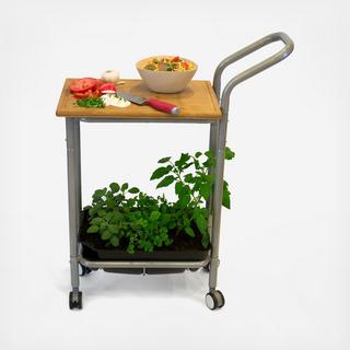 Homegrown Gourmet Harvest Kitchen Cart