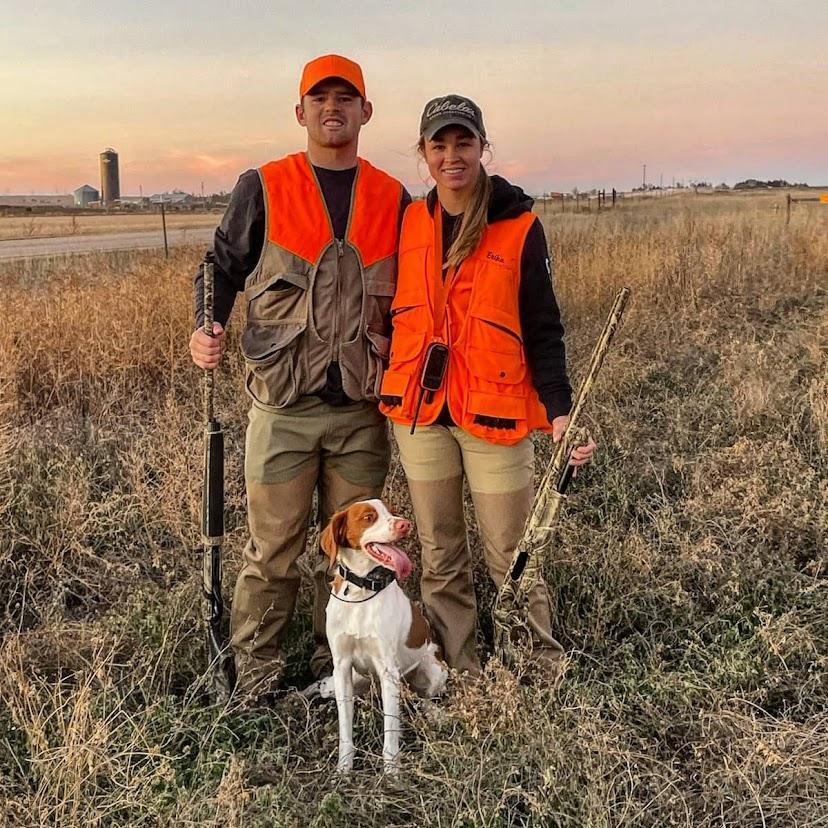 Pheasant hunting in Nebraska with Bandit