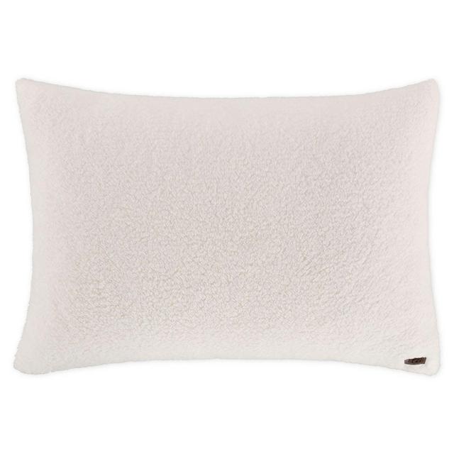 UGG® Faux Sherpa Standard/Queen Bed Pillow in Snow