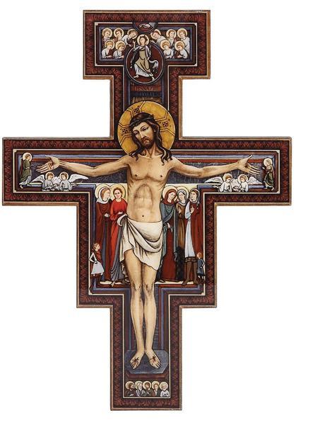 San Damiano Crucifix 12"