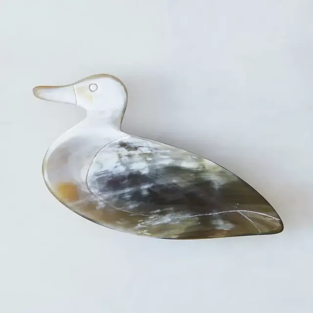 Hand-Carved Duck Dish