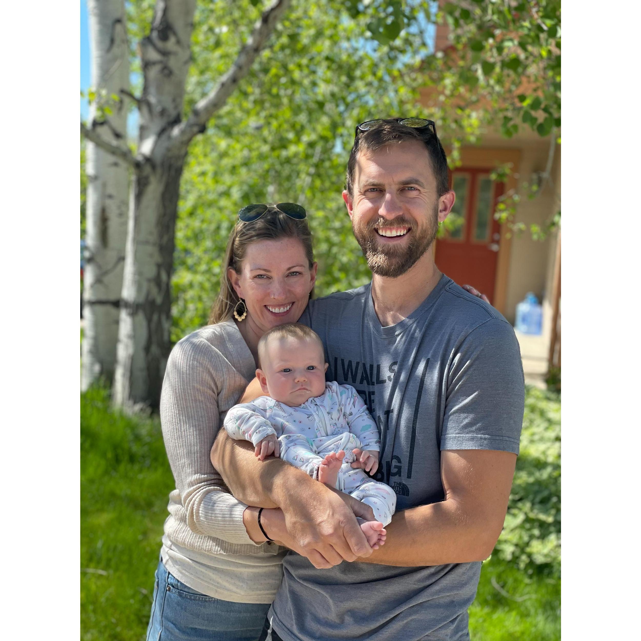 Meeting our niece, Cora!