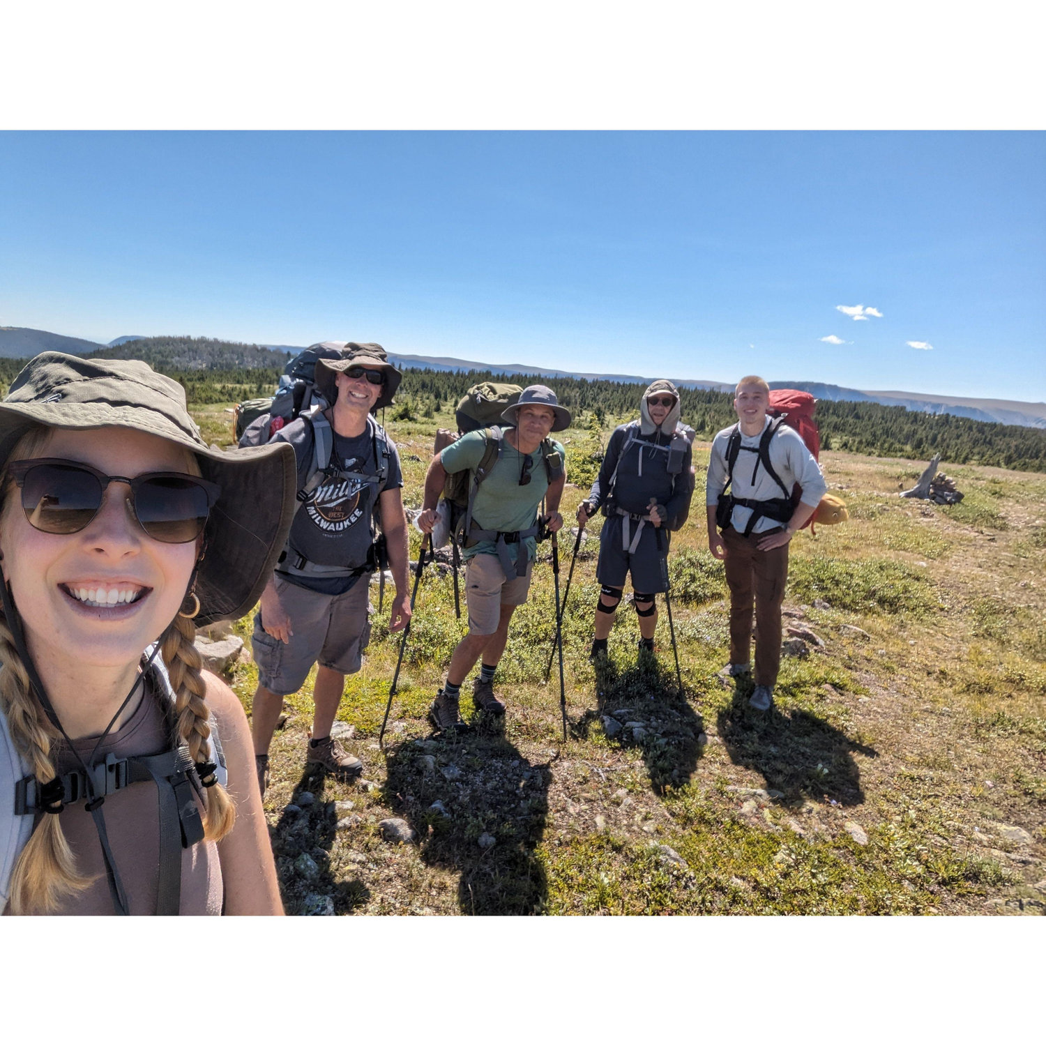 The backpacking trip that started it all.