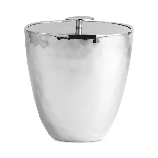 Michael Aram Reflective Ice Bucket with Tongs