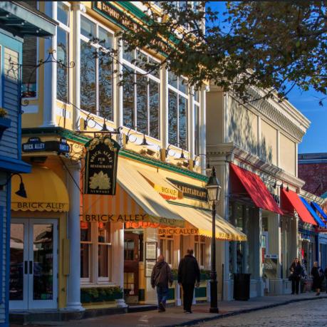 Honeymoon - Dinner in Downtown Newport