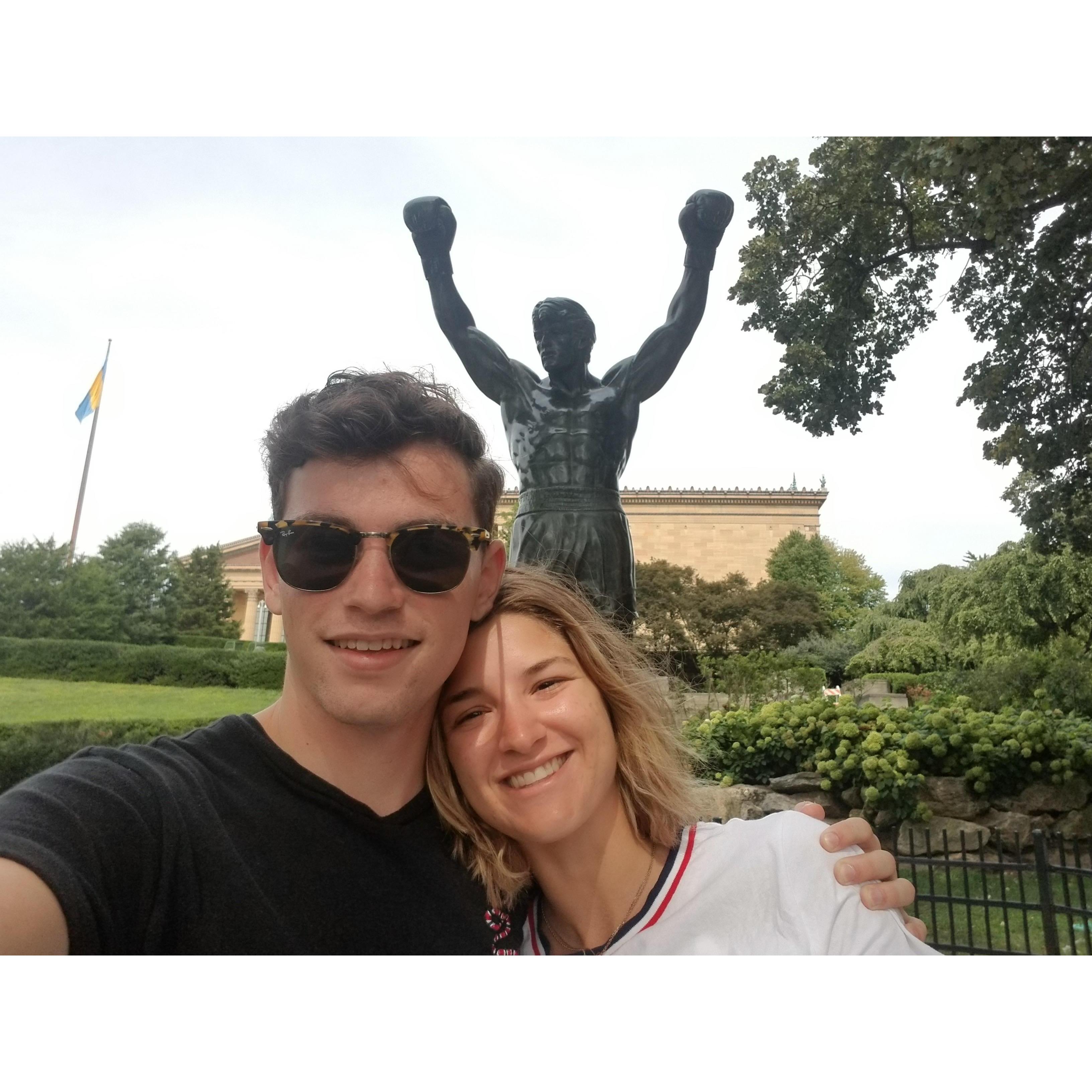 A Quick Trip to the Rocky Steps.