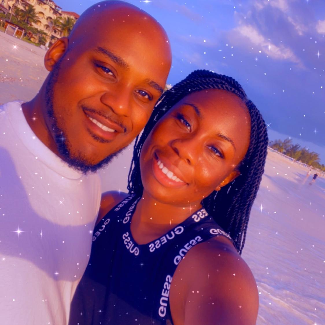 Sunset on the beach in Turks and Caicos