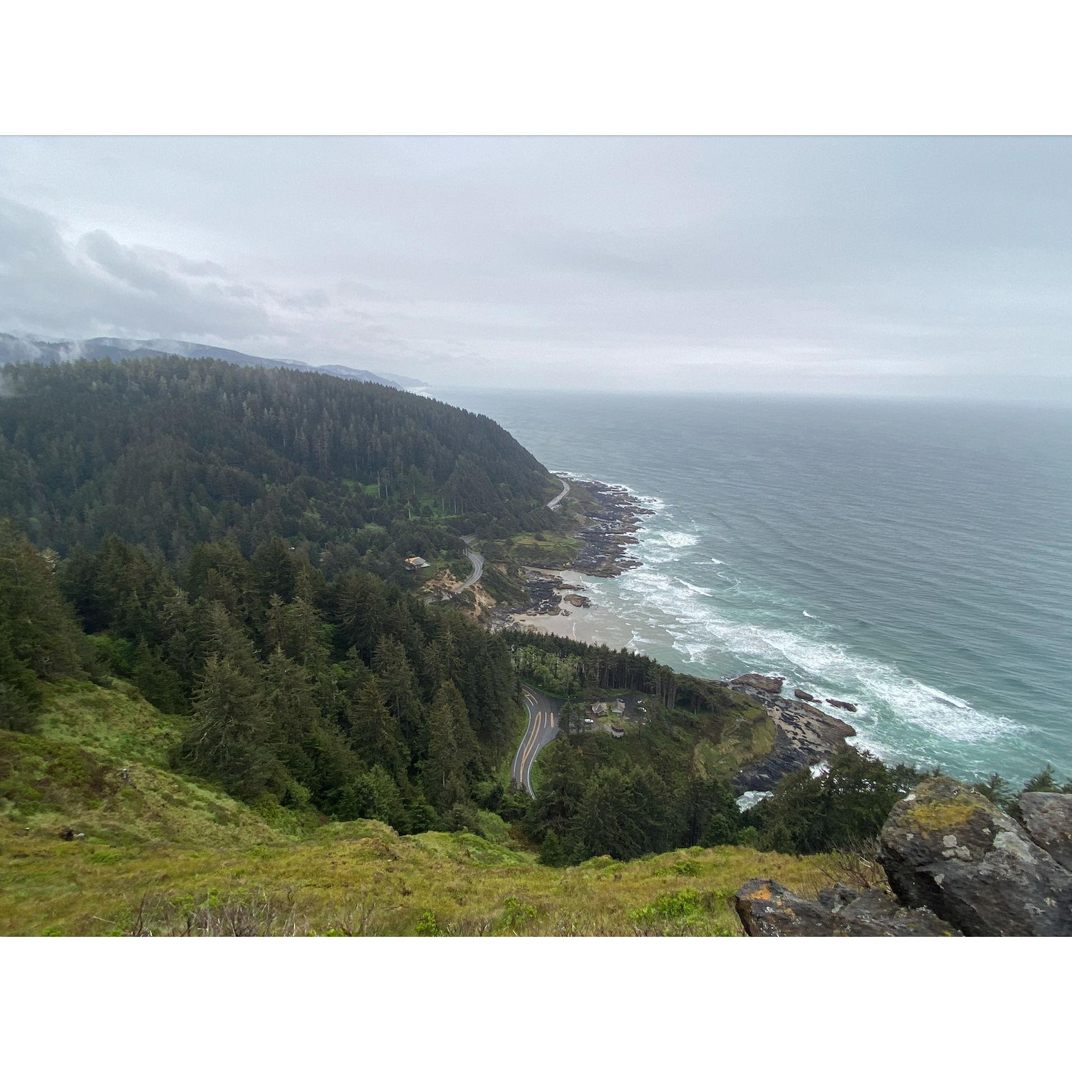 Heceda Head view of the Pacific Coastline