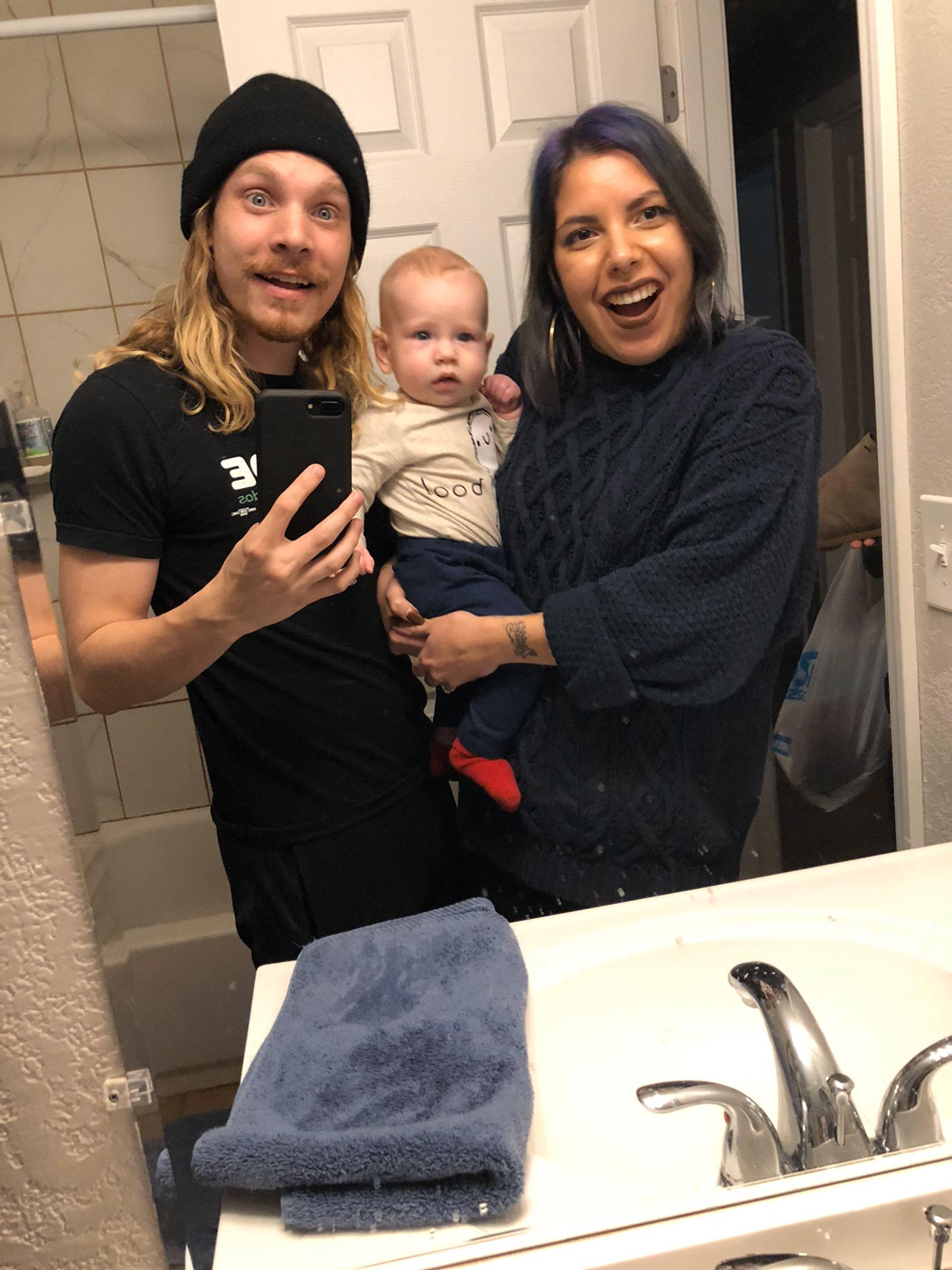 Us and our intrepid nephew 2018