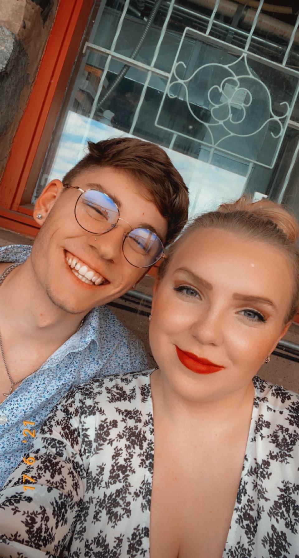 Our first anniversary at Va Bene!