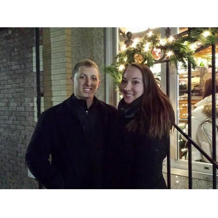 Our first trip to Boston with Ryan's family in December 2014.