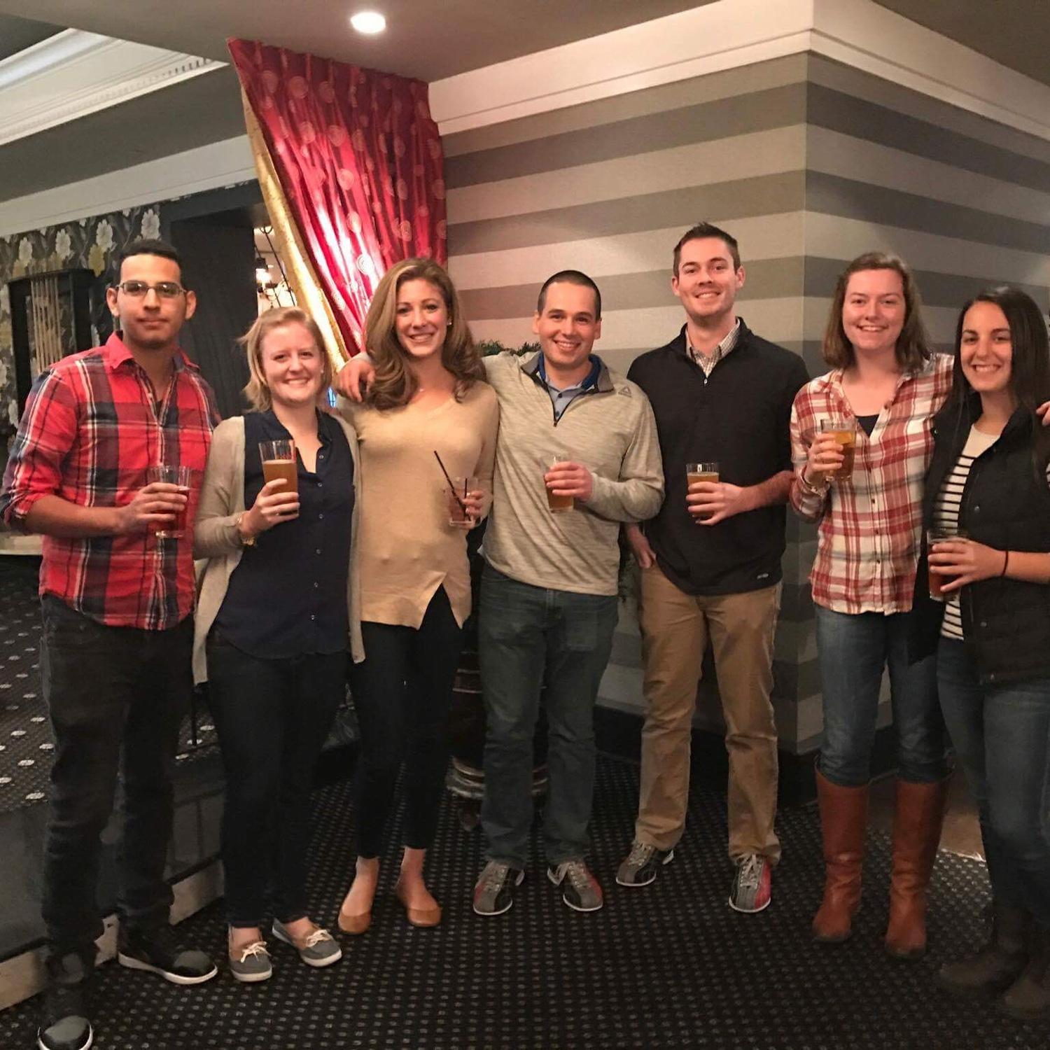 2017 Work Event - Our first picture together!