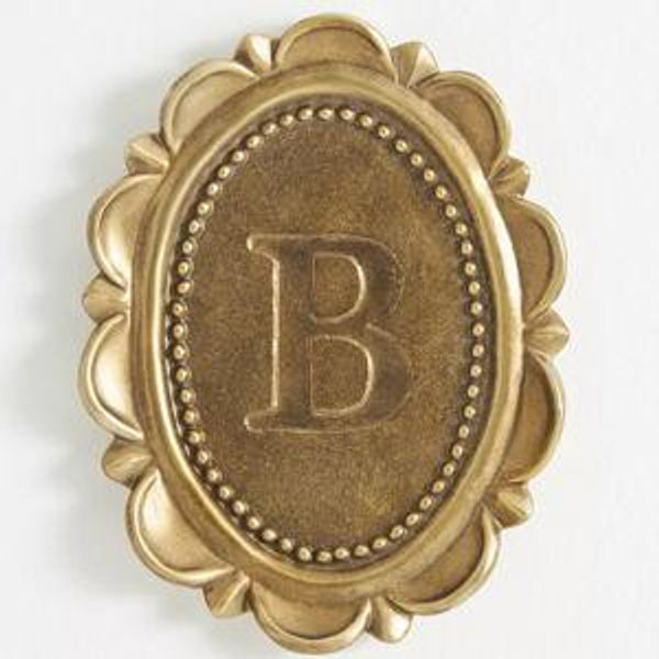 Louisa Monogram Gallery Wall Charm — "B"