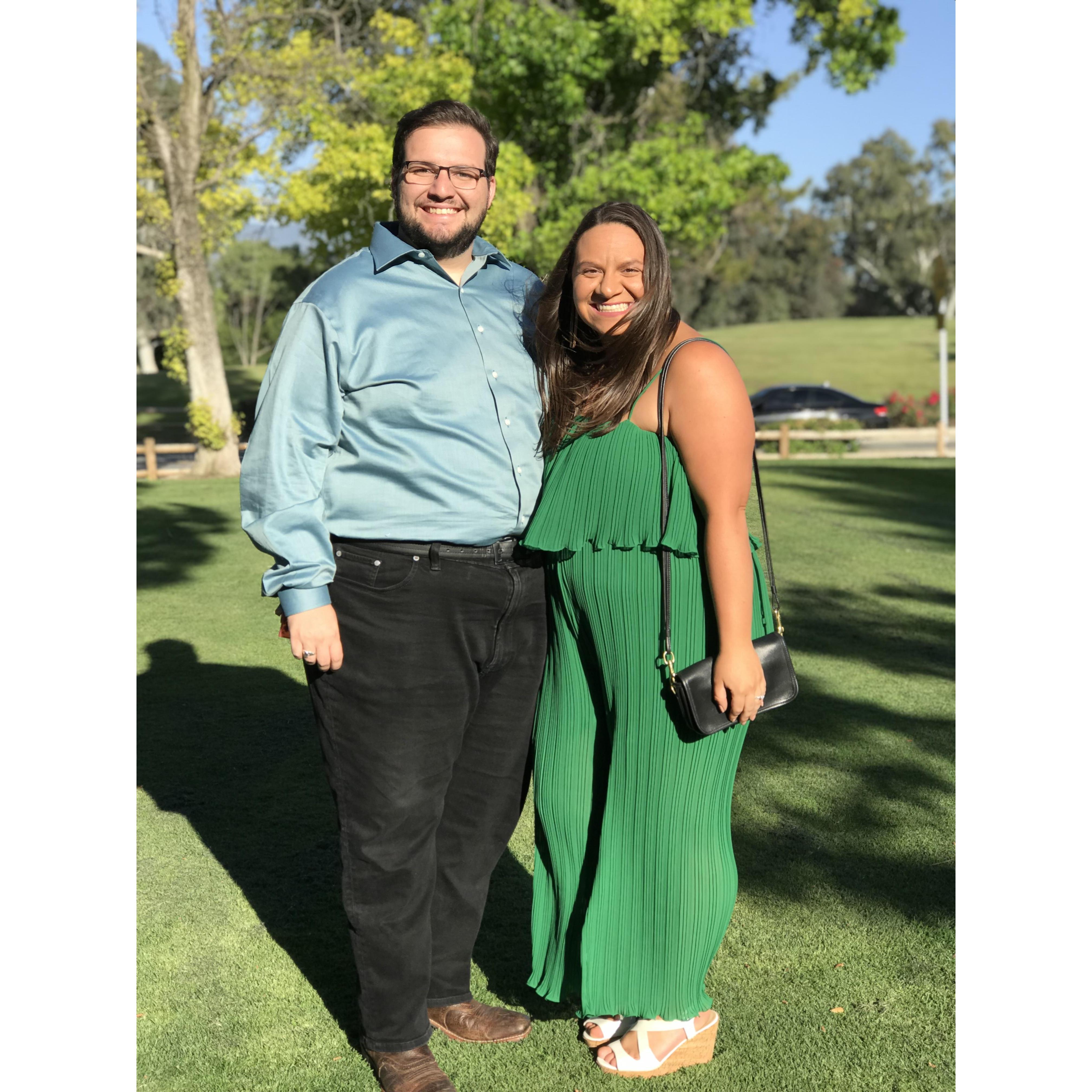 At Savannah & Patricks's rehearsal dinner, May 2019