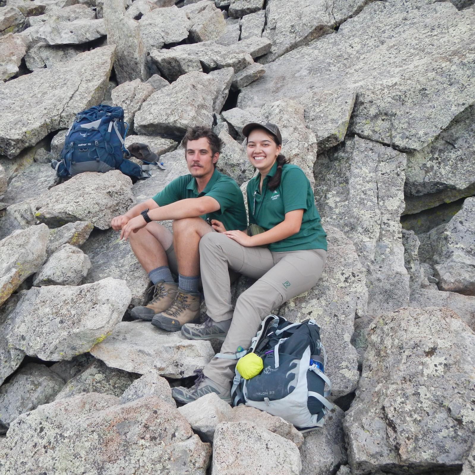We spent the summer of 2016 working at Philmont Boy Scout Ranch. When we had days off that lined up we would hike the trails in the area. This particular hike was to get to the top of the Tooth of Time which is the iconic spot of Philmont. It doesn't look like it but we're almost to the top, I couldn't make any higher but Miles and the rest of our group did.