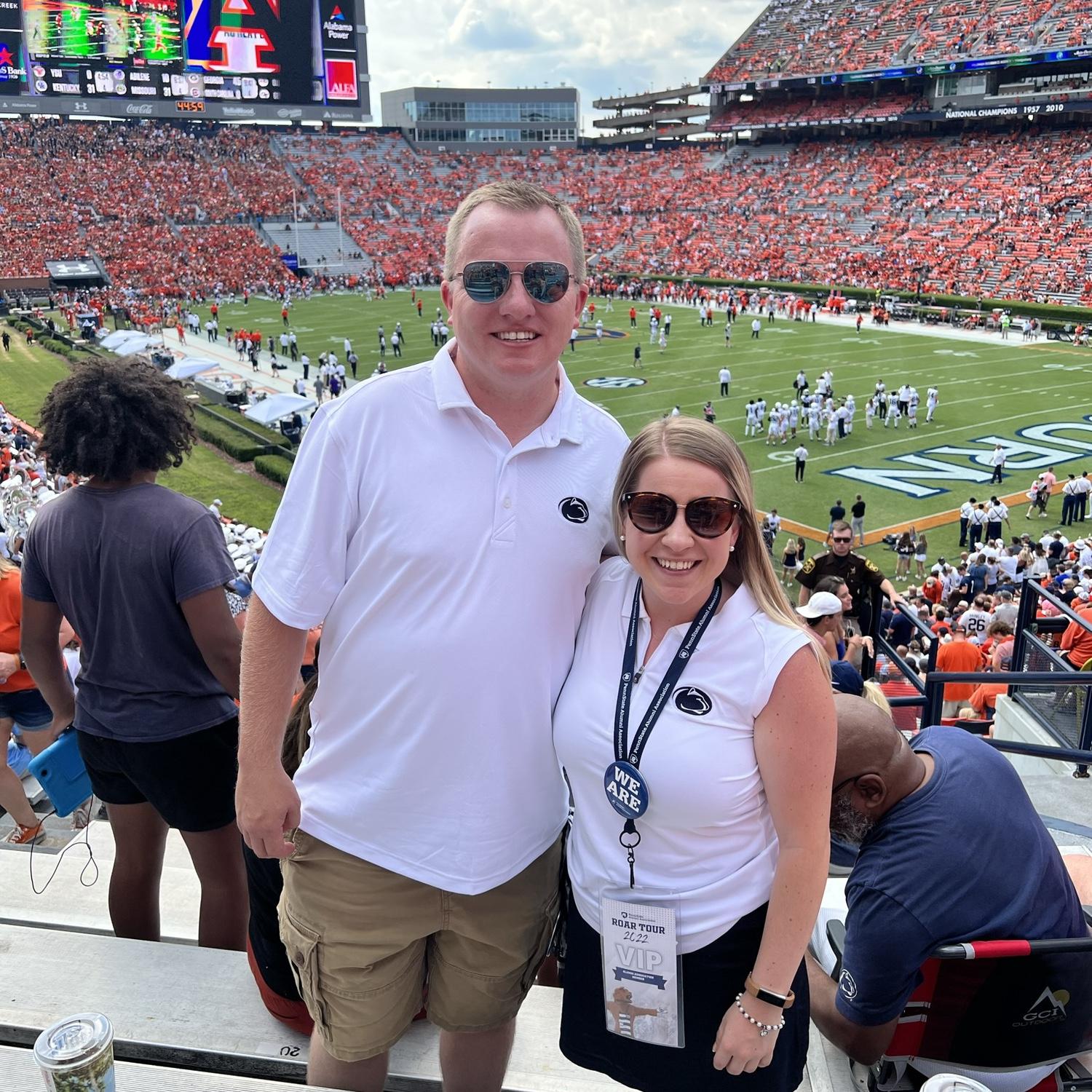 Penn State v. Auburn Football Game
in Alabama