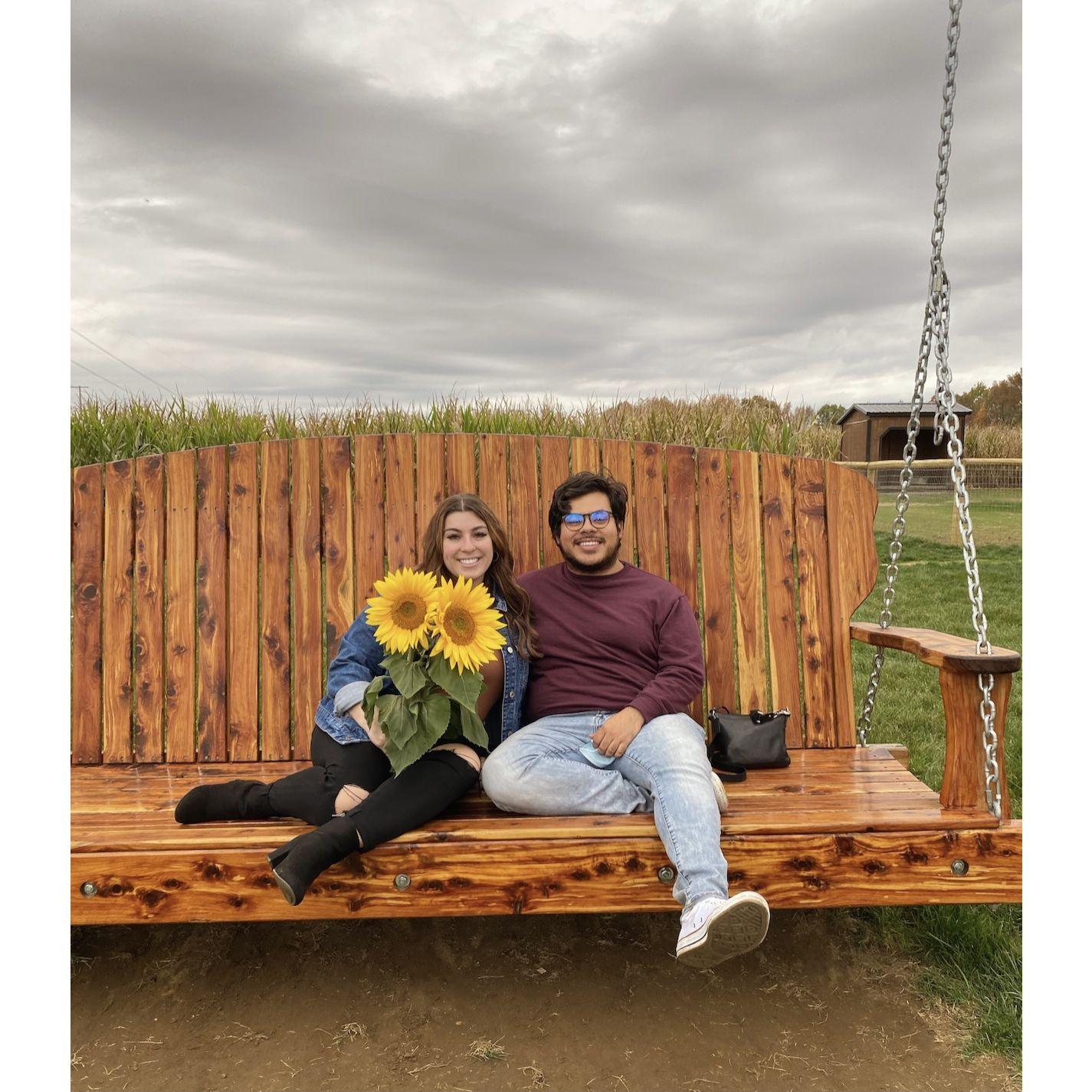 One of our first dates