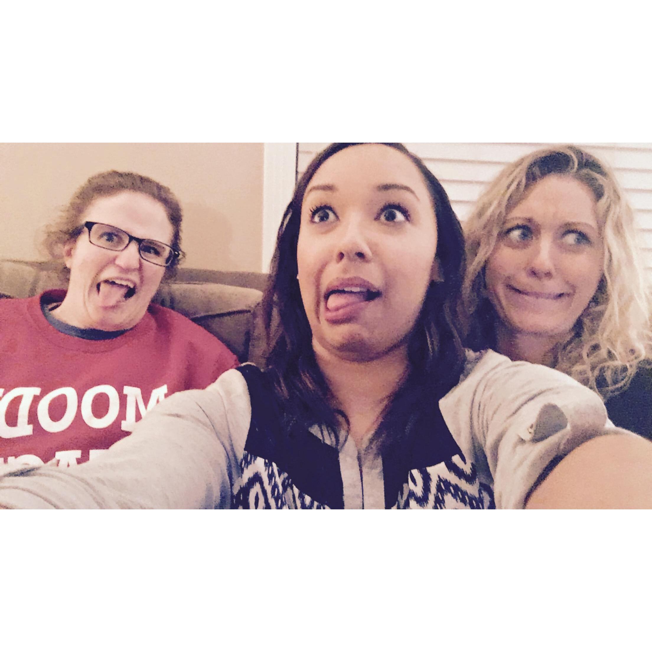 My first time hanging out with PJ’s awesome sisters, Maria and Christine, in Maria’s old house!