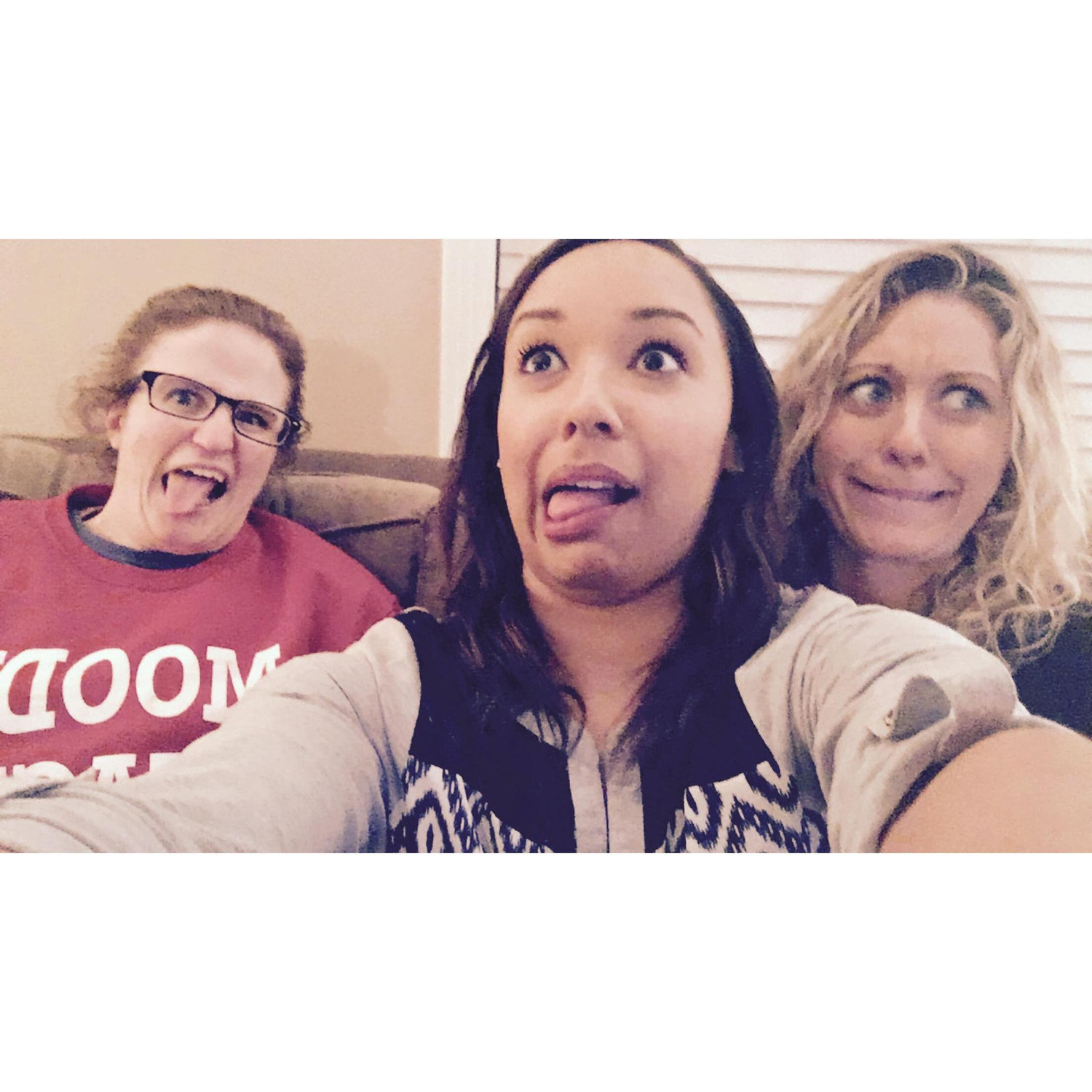 My first time hanging out with PJ’s awesome sisters, Maria and Christine, in Maria’s old house!