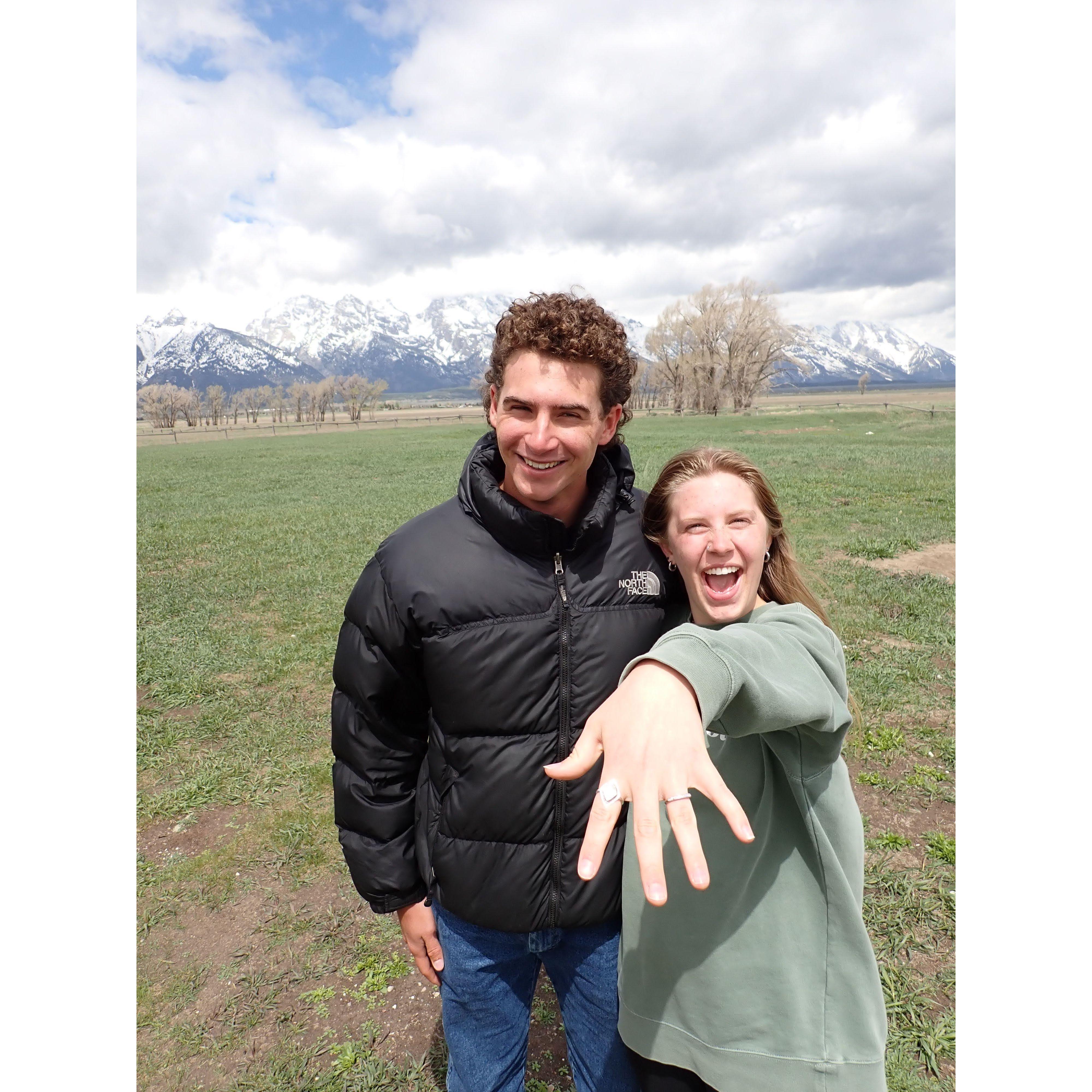 Erin passed down her beautiful ring