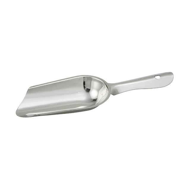 Winco Ice Scoop, Stainless Steel, 4 oz - Pack of 12