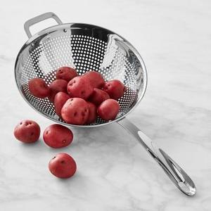 Williams Sonoma Stainless-Steel Handheld Strainer, 9"