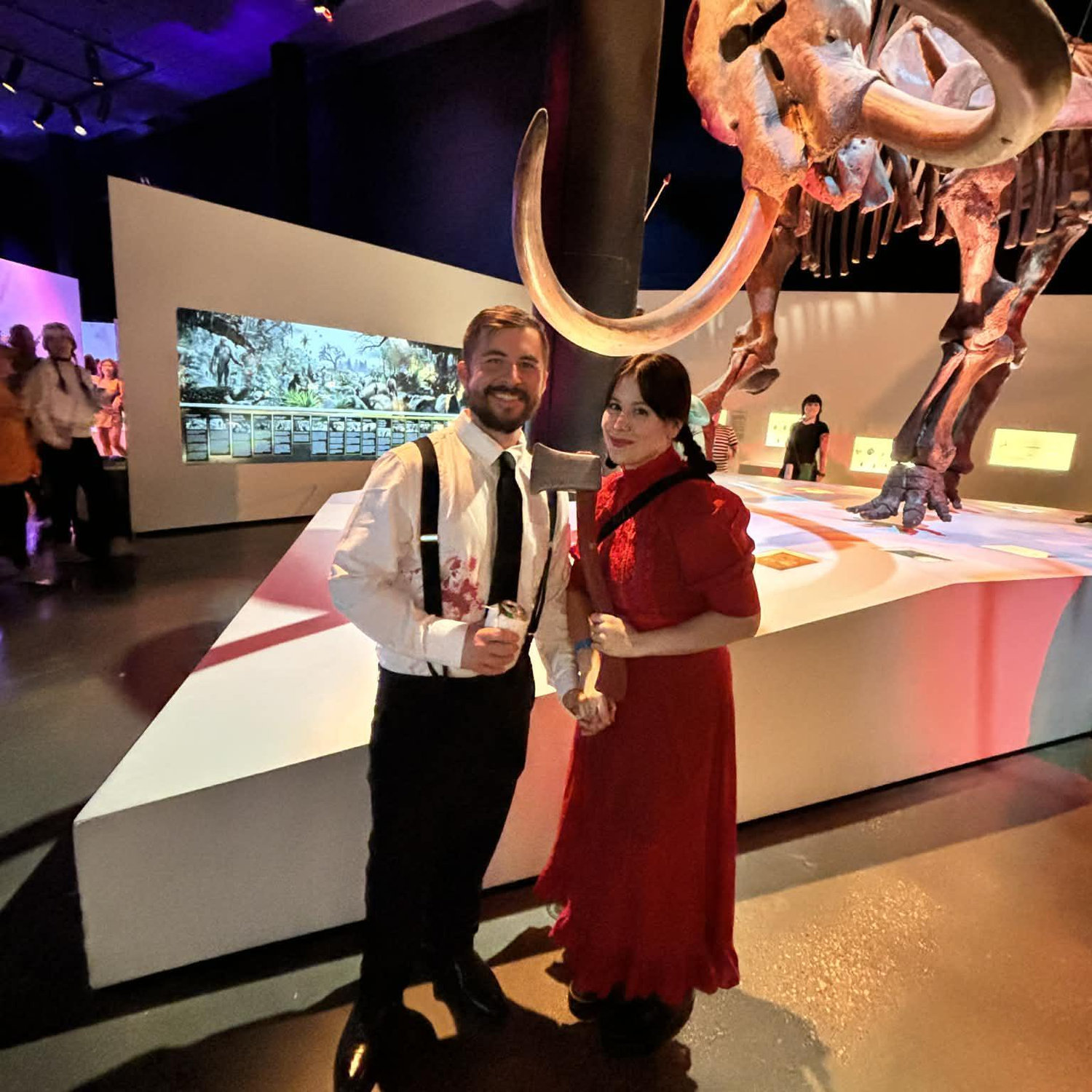 Spending Halloween at the Science Museum in Houston