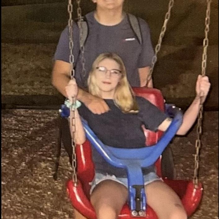 At the park!