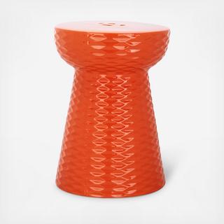 Basketweave Garden Stool