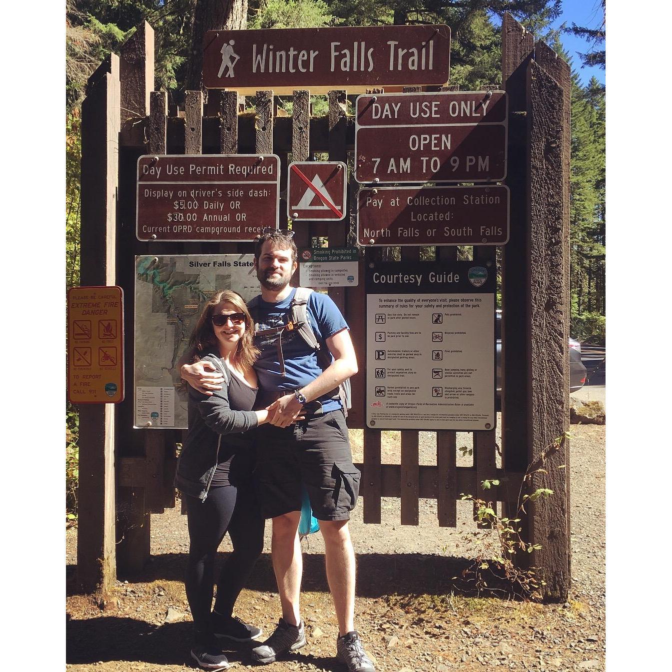 Hiking Silver Falls (September 2018)