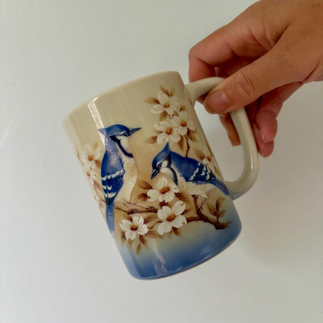Otagiri Blue Jay Mug