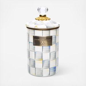 Sterling Check Medium Canister