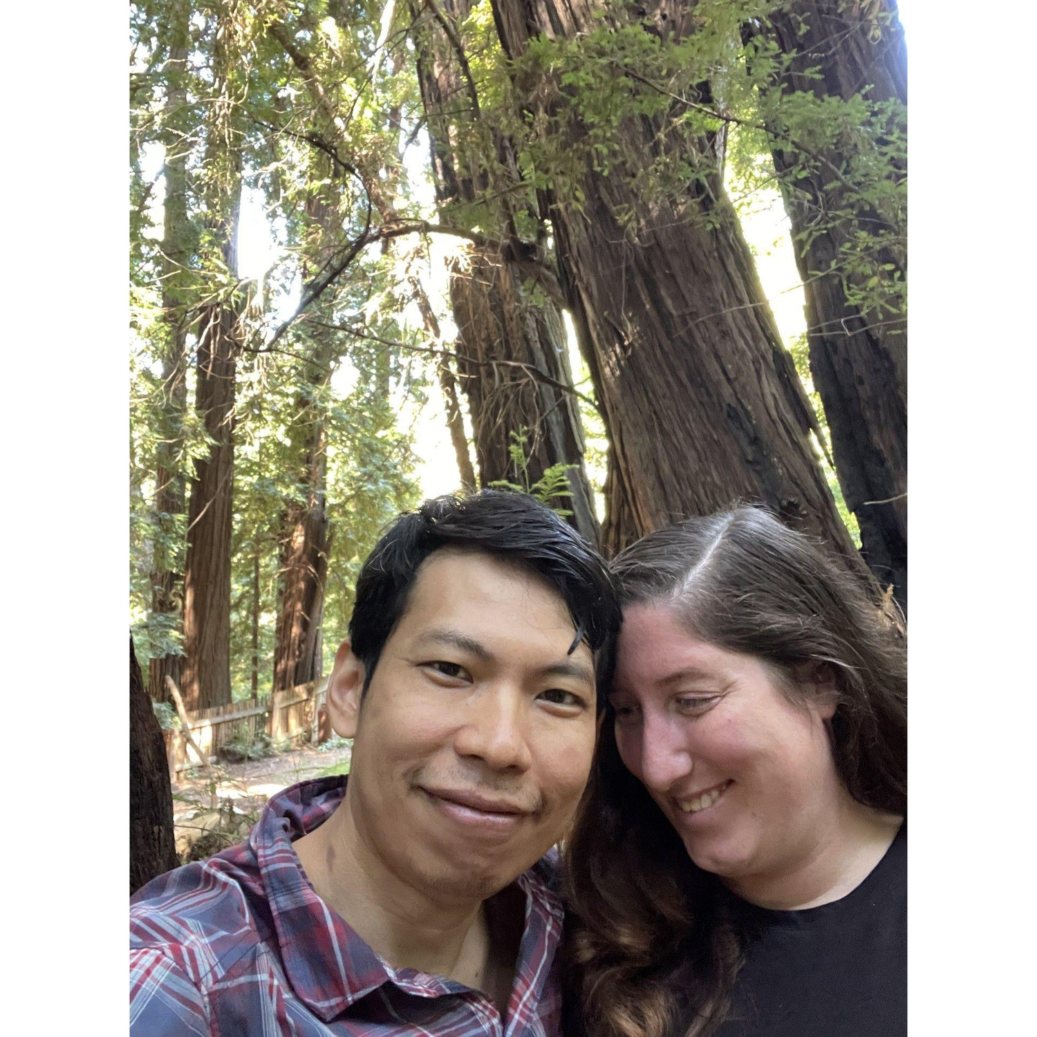 The weekend he proposed up in Big Sur
