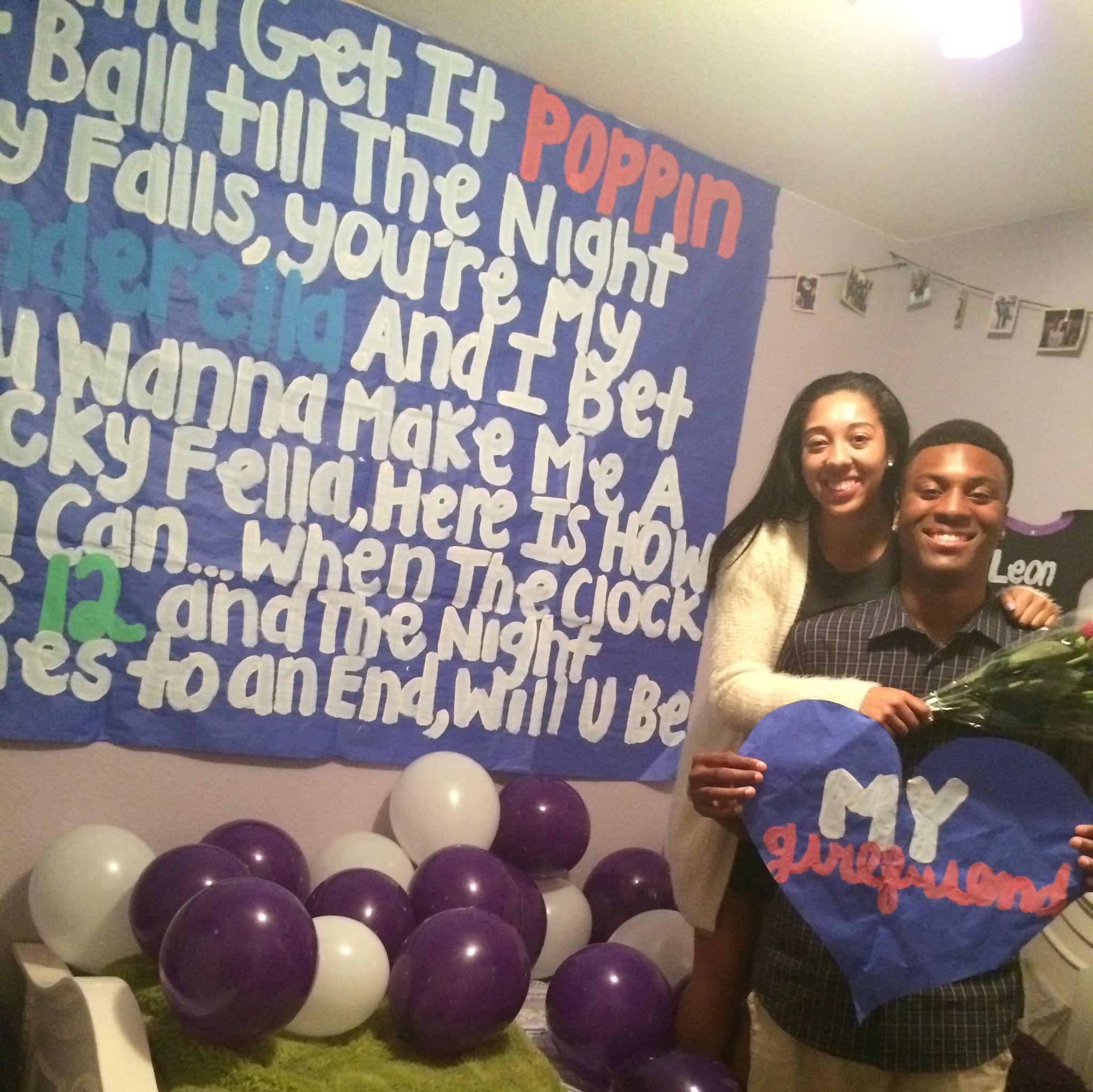 Marvin first asked Brenna to be his girlfriend in 2014.