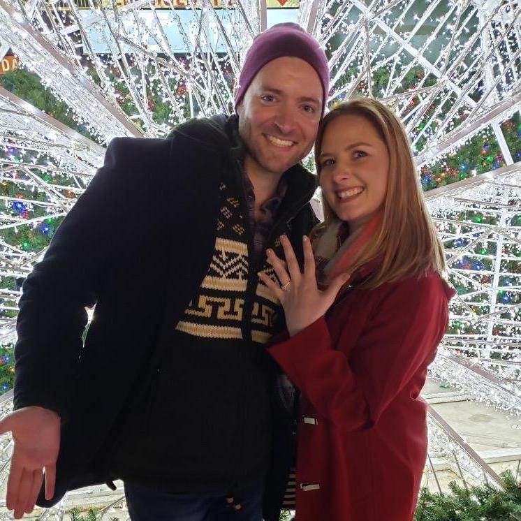THE PROPOSAL!  11/22/19 at Enchant Christmas at National's Stadium
