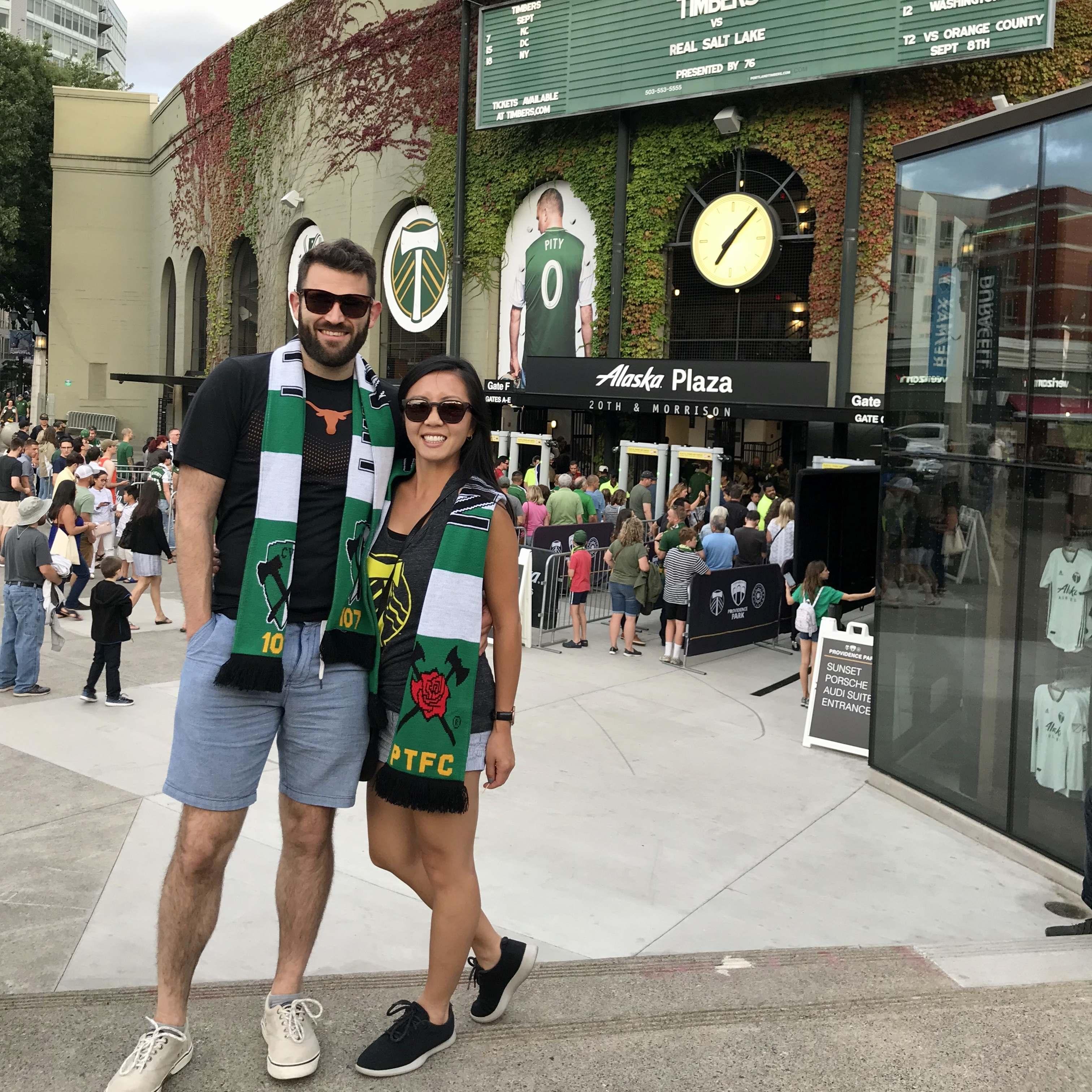 Portland, OR -- GO TIMBERS!